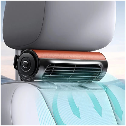 Portable Mini USB Car Seat Back Cooling Fan - 3 Speed for SUV