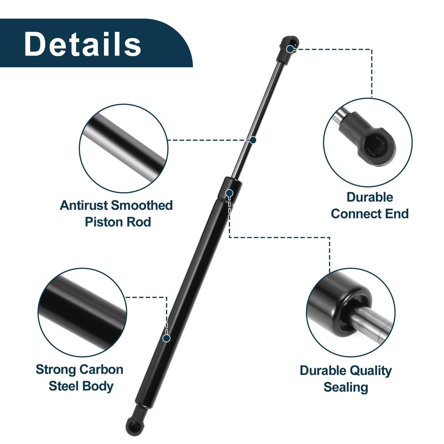 Hood & Hatch Lift Supports for Nissan Murano Z50 (2003-2007)
