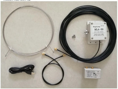 Upgrade Loop Antenna for MLA-30+ Short Wave Radio 0.5–30MHz