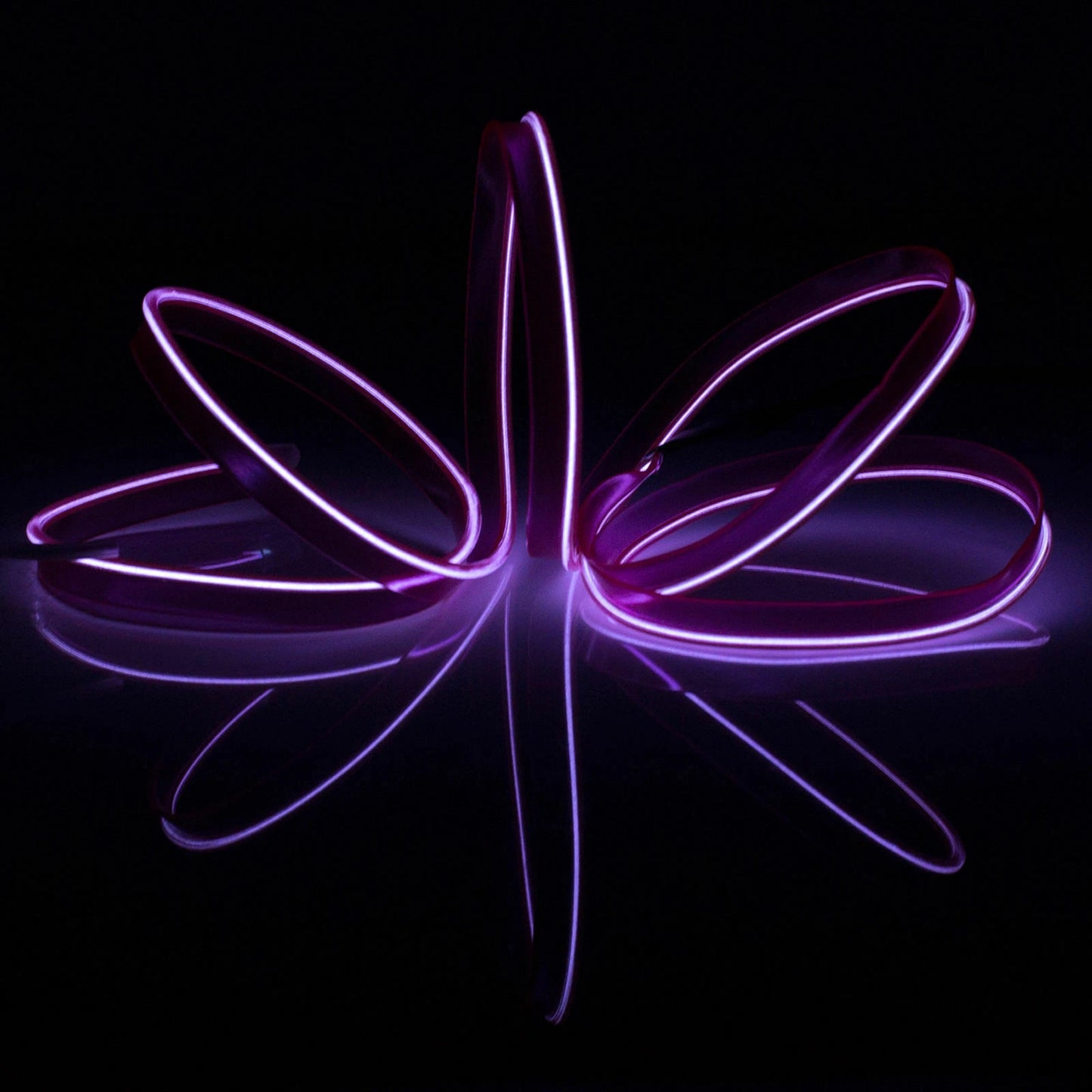 Glow EL Wire String Neon LED Light Strip for Party Decor with Controller 2022