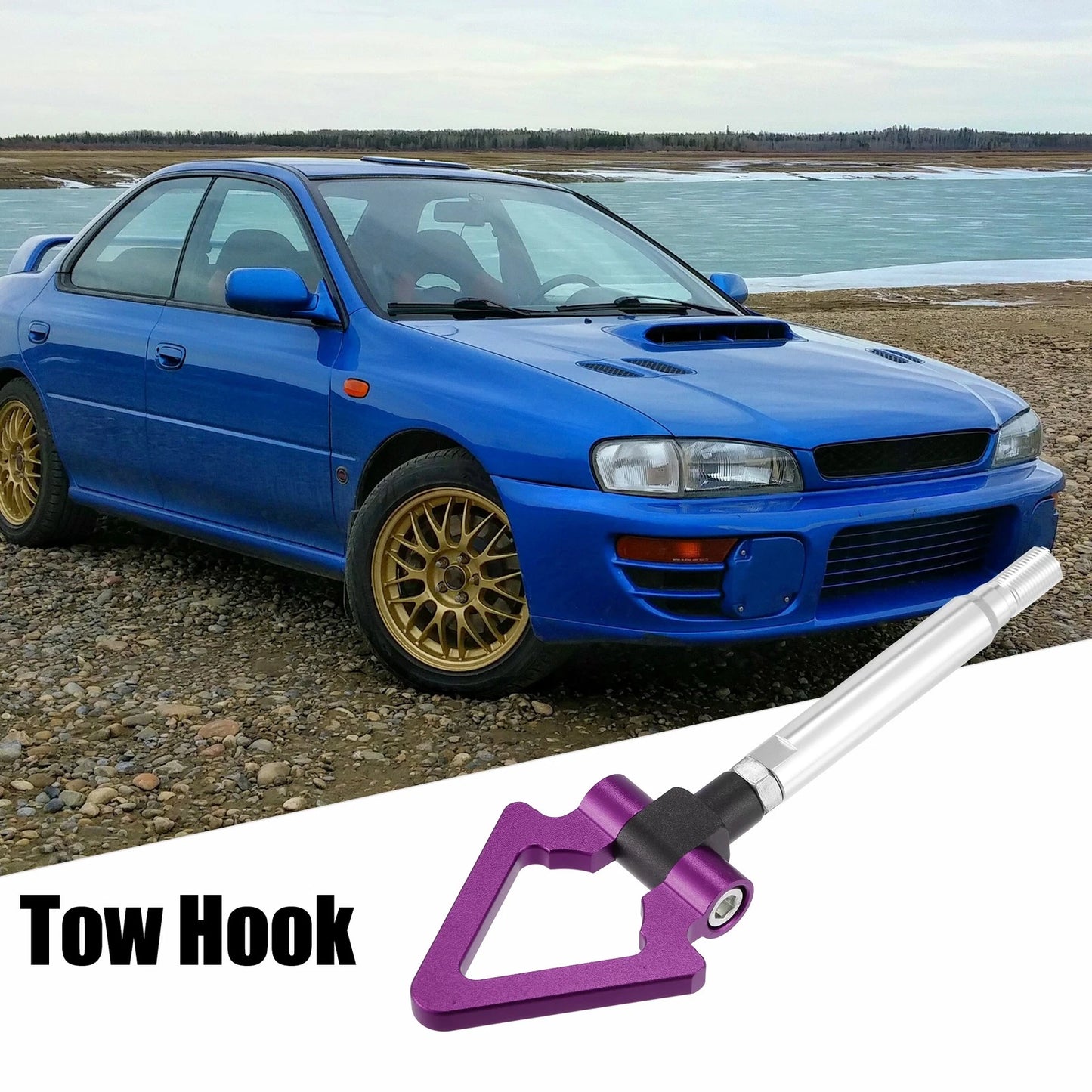 Purple Front Bumper Tow Hook Screw for Subaru BRZ (2013-2021)