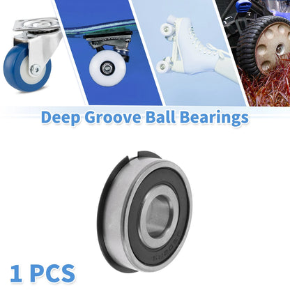 15x42x13mm Deep Groove Ball Bearings for Scooter Skateboard Wheel