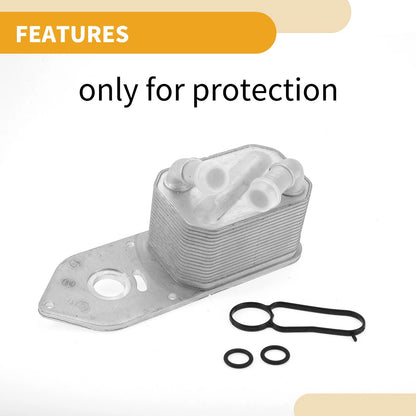 Engine Oil Cooler & O-rings Seal for Ford Transit (2001-2013)
