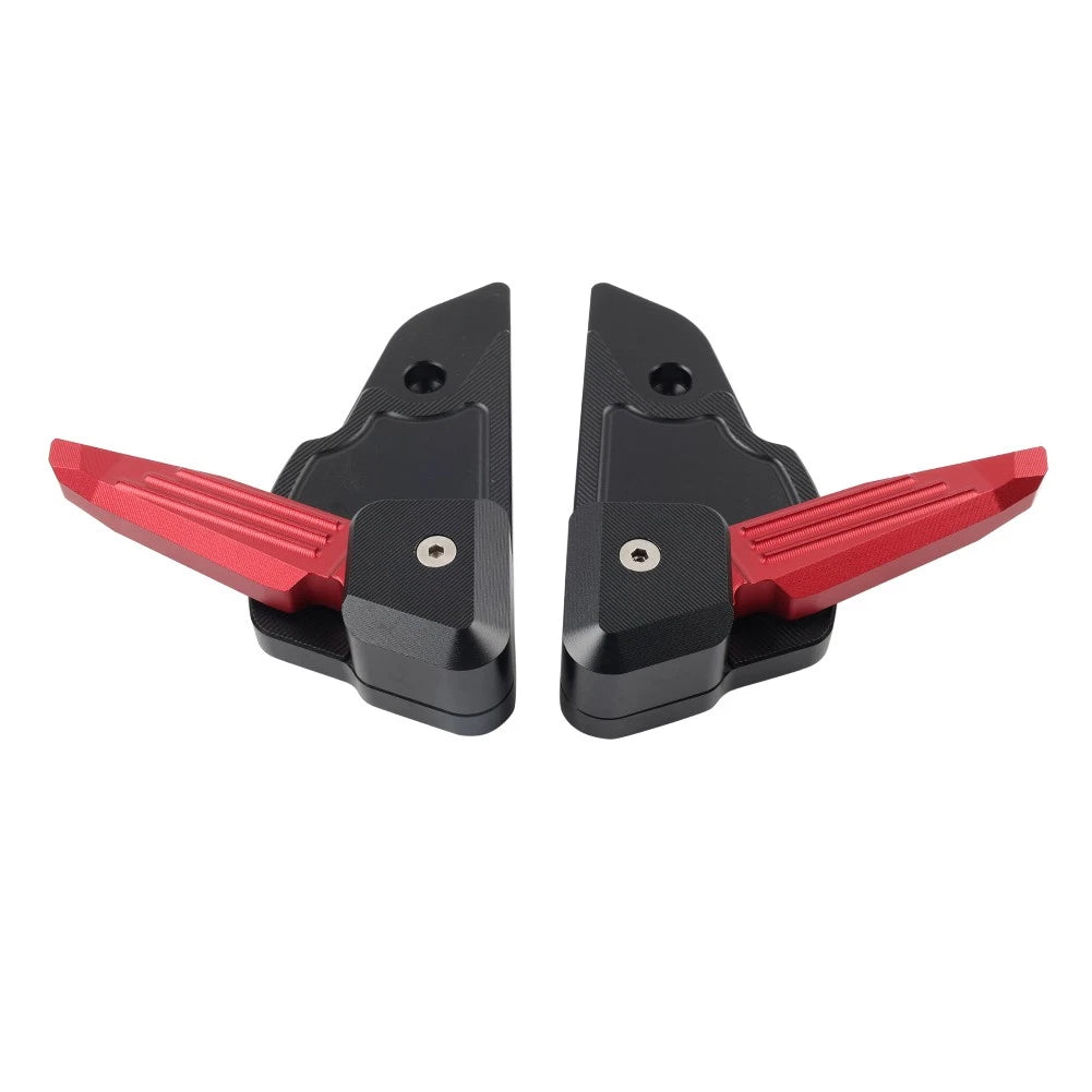 Red Rear Passenger Foot Pegs for Vespa Sprint Primavera 50 125 150 (2013-2023)