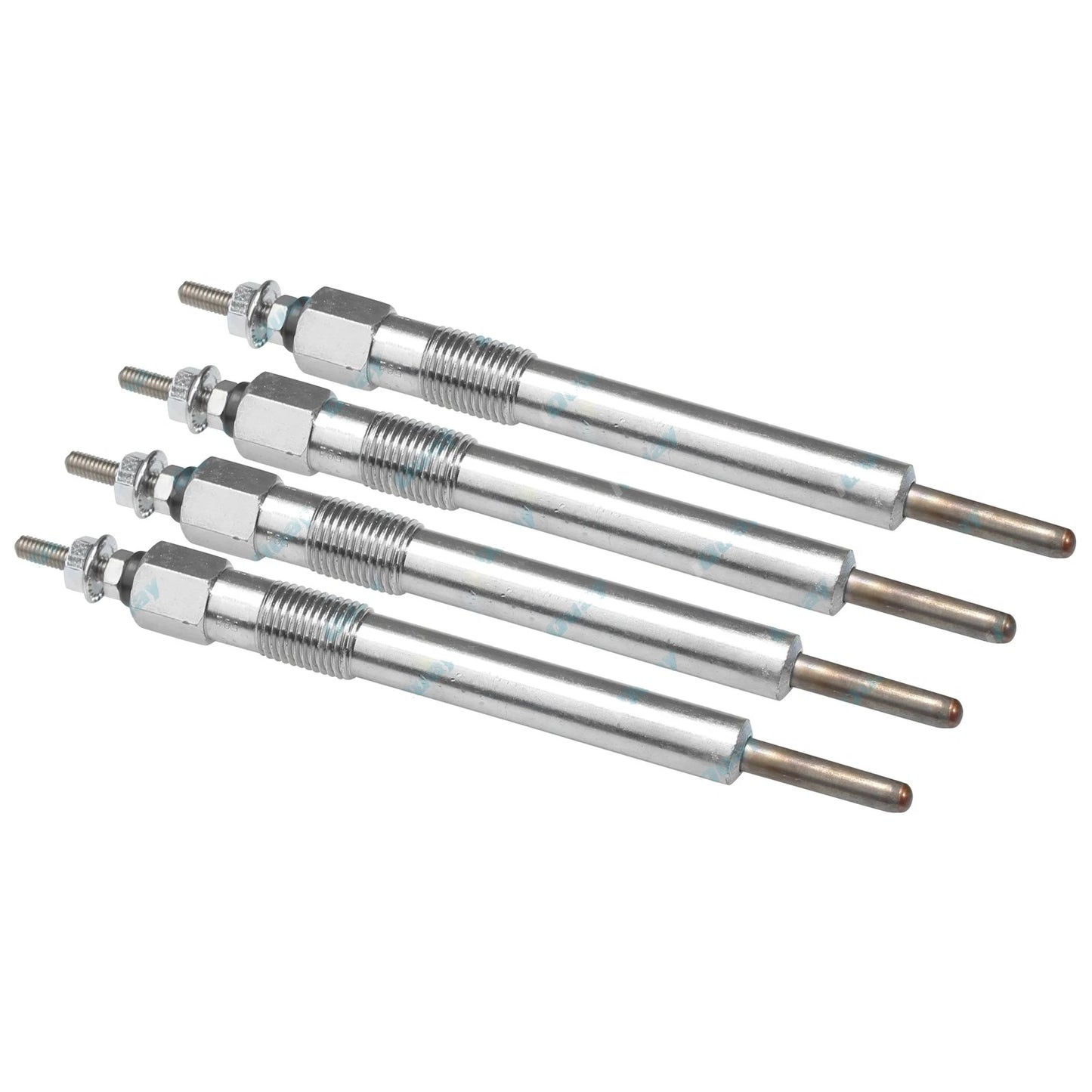 Set of 4 Glow Plugs for Toyota Dyna WU90R 4.0L Diesel Engine (1984-1988)