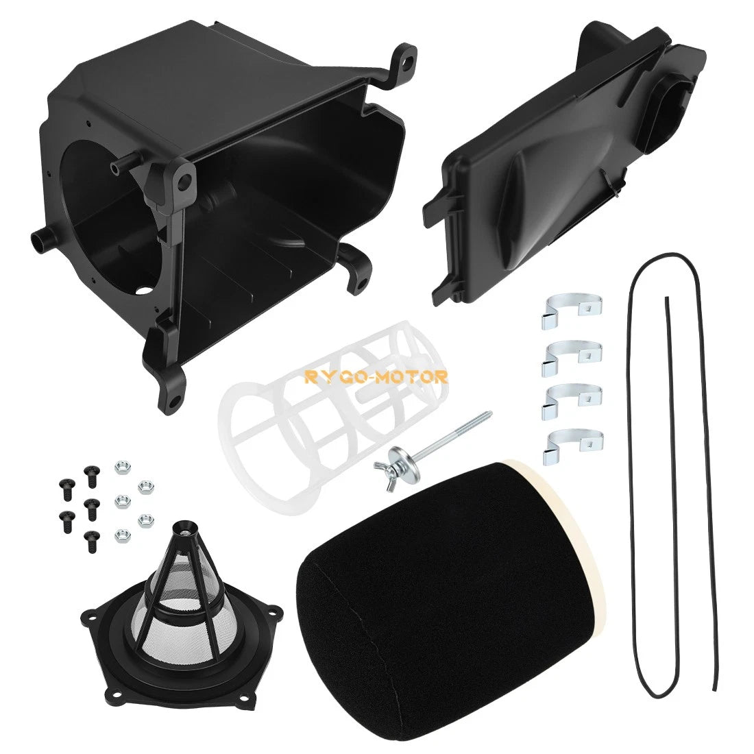 Air Filter Holder Cage Guide & Air Box Case for Yamaha YFZ450 (2004–2013)