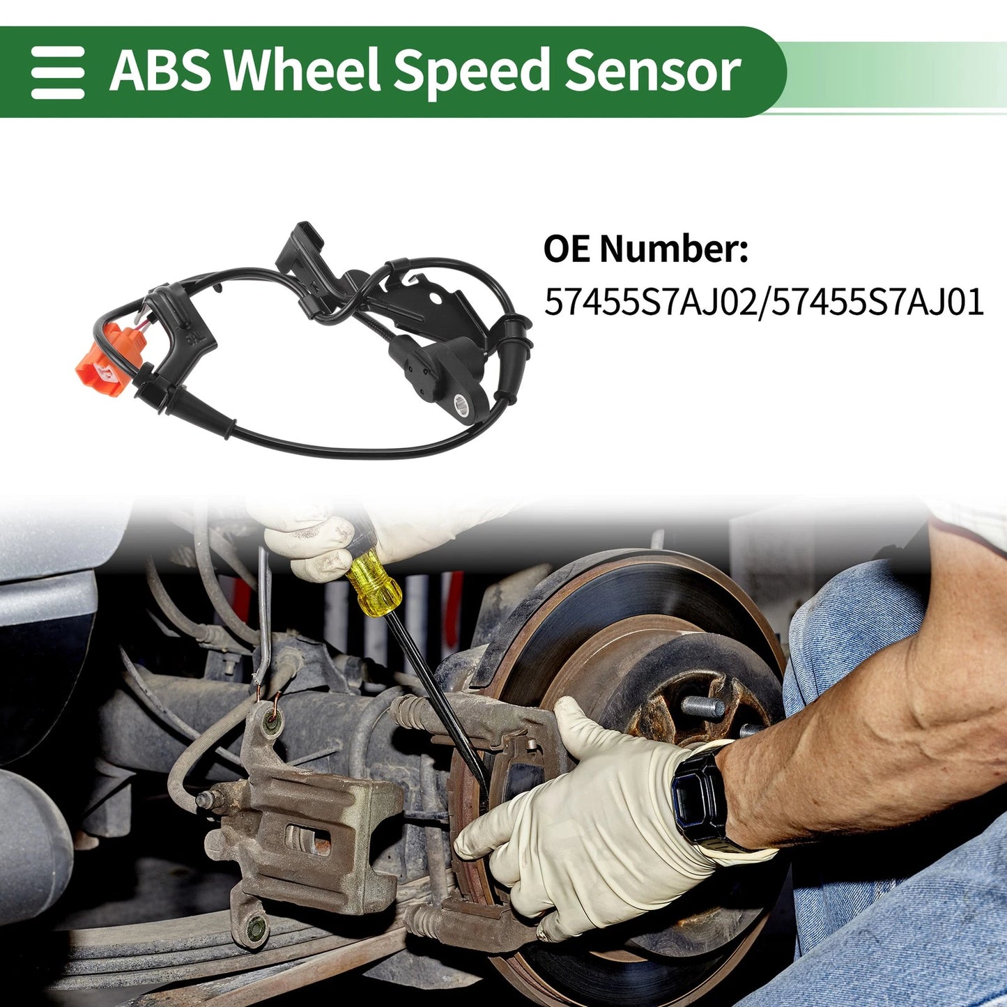 ABS Wheel Speed Sensor for Honda Stream (2002-2005)