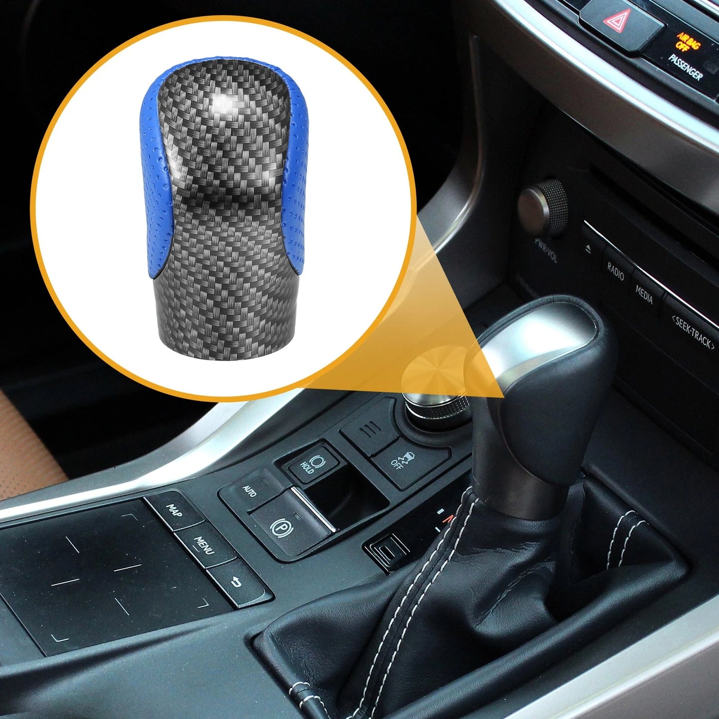 Blue Gear Shift Knob for Lexus GX460 (2020-2022)