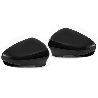 2 x Black Outer Mirror Covers for Lexus ES350 GS350 IS350 (2013-2018)