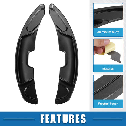 Steering Wheel Shift Paddle Covers  Black for Lexus ES200 ES260 (2018-2021)