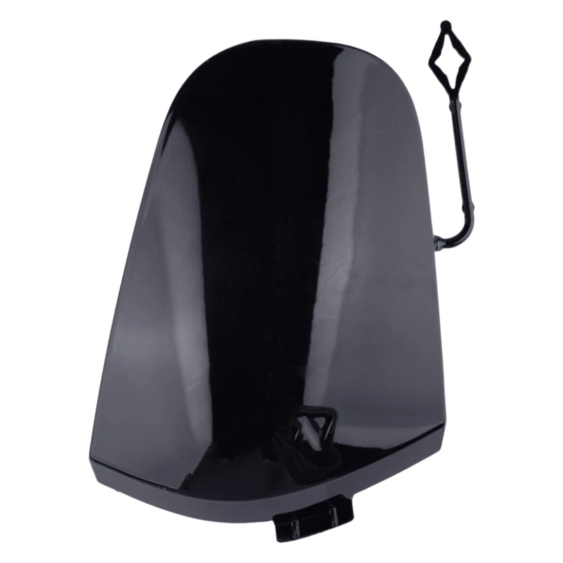 Black Front Bumper Tow Hook Eye Cover for BMW MINI Clubman (2014-2017)