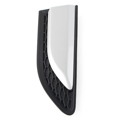 Silver ABS Right Fender Vent Grille Louver for Land Rover Discovery Sport (15-21)