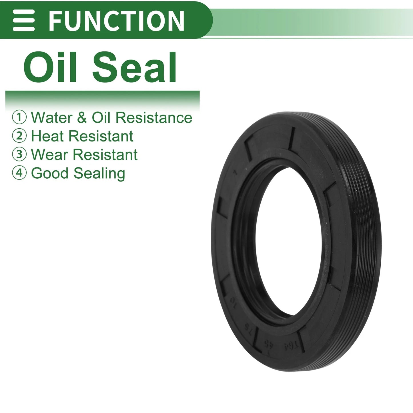 Oil Seal 45x75x10mm Rotary Shaft Seal NBR Rubber for Make Model