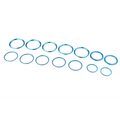 21X AC Vent Outlet Ring Sticker Chrome for Benz GLC260 (2016-2023)