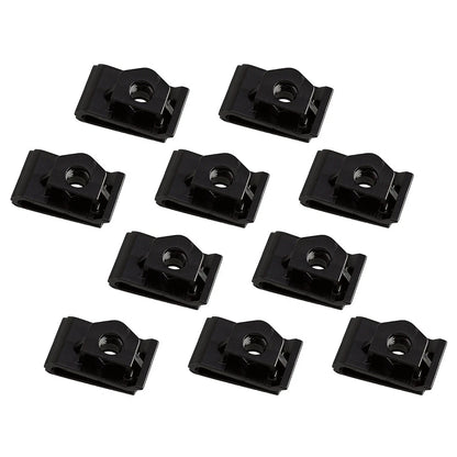 10x License Plate Bracket U Nut Retainers for Nissan Infiniti