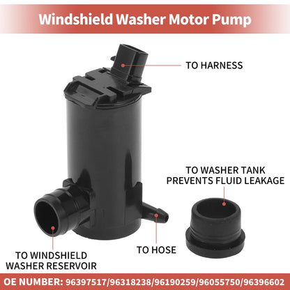 Windshield Washer Pump w/ Grommet for Pontiac G3
