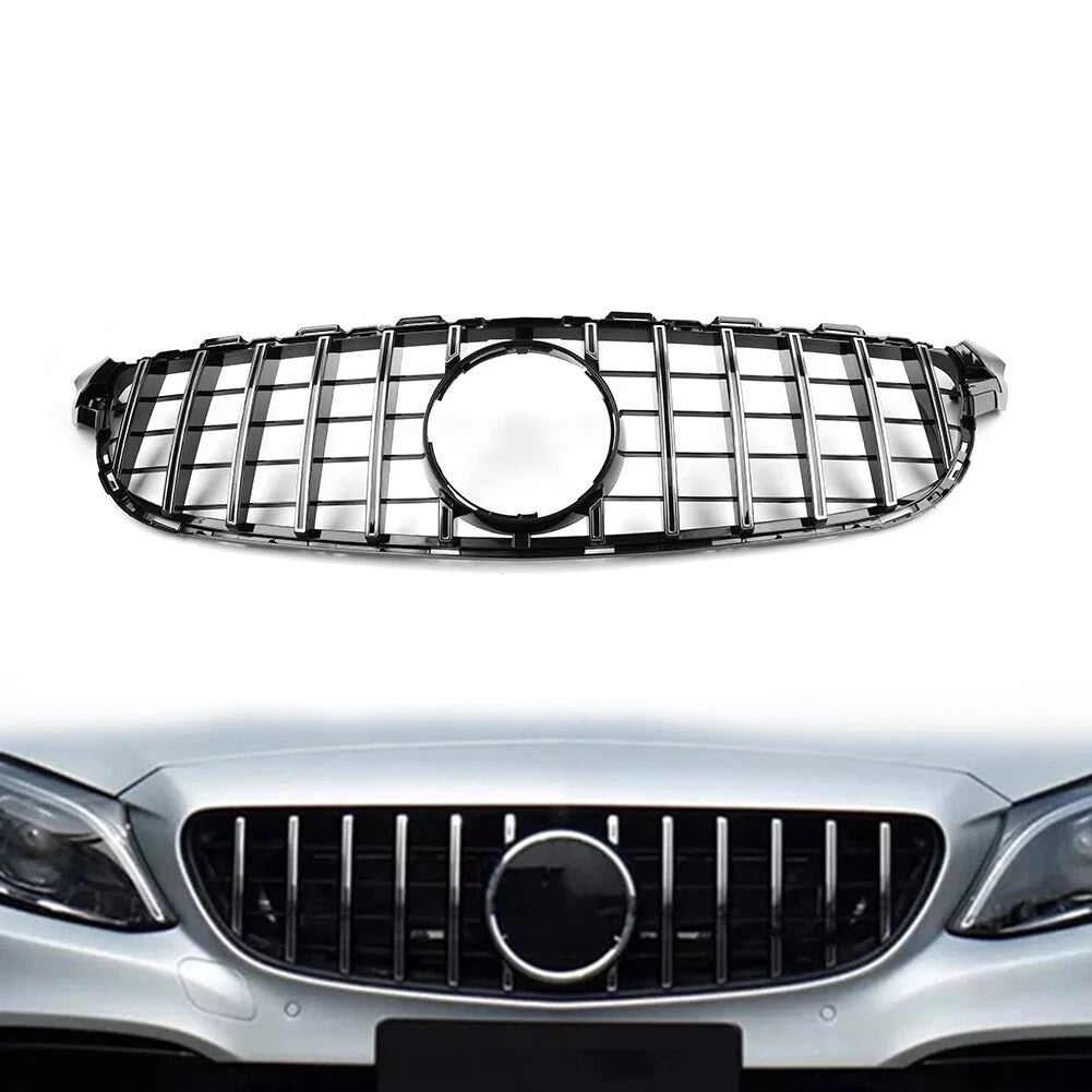 GTR Style Front Bumper Grille for Benz W205 C63 C63S (2015-2018)