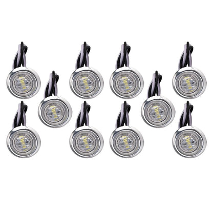 10x LED Side Marker Indicator Light for Car & Boat