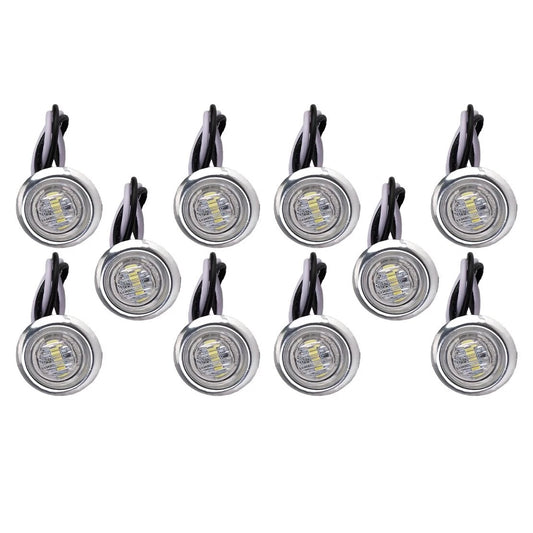 10x LED Side Marker Indicator Light for Car & Boat