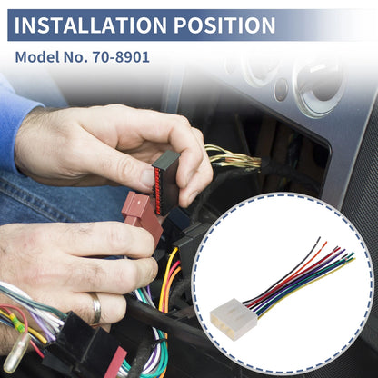 Car Stereo CD Player Wiring Harness for Suzuki Esteem (2001-2002)