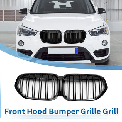 Front Upper Bumper Grille for BMW X1 F48 (2016-2023)