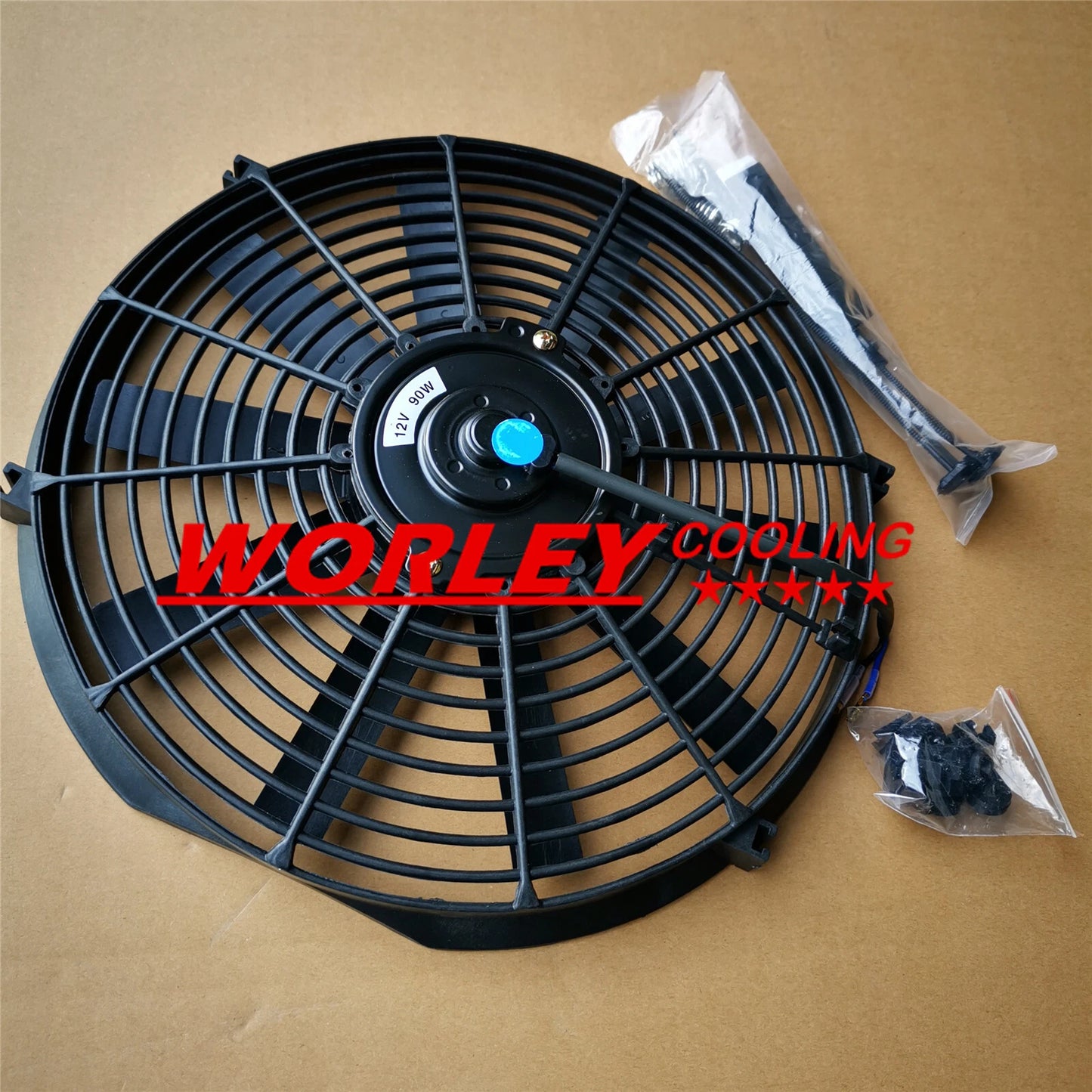 14" VIC-90W 12V Electric Cooling Fan