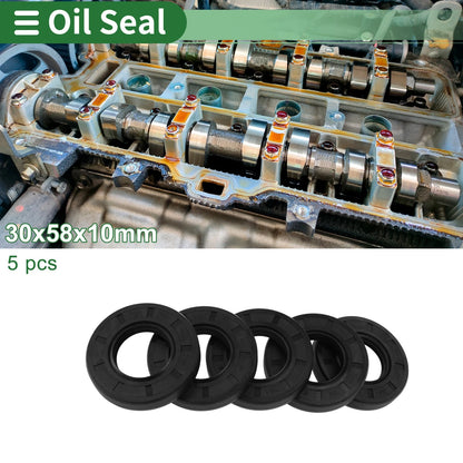 Oil Seal 30x58x10mm Rotary Shaft Seal NBR Rubber