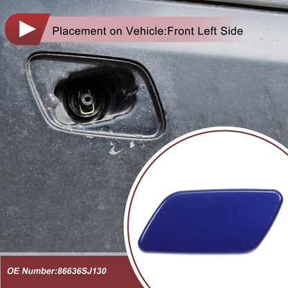 Front Left Washer Nozzle Cover for Subaru Forester (2018-2021) Blue