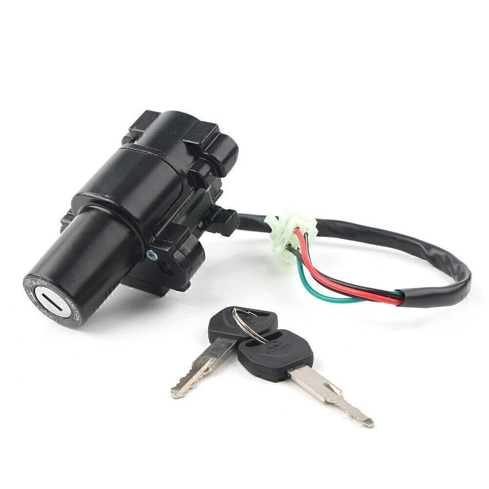 Ignition Switch Lock Fuel Gas Cap Key Set for Honda CBR600RR (2005-2006)