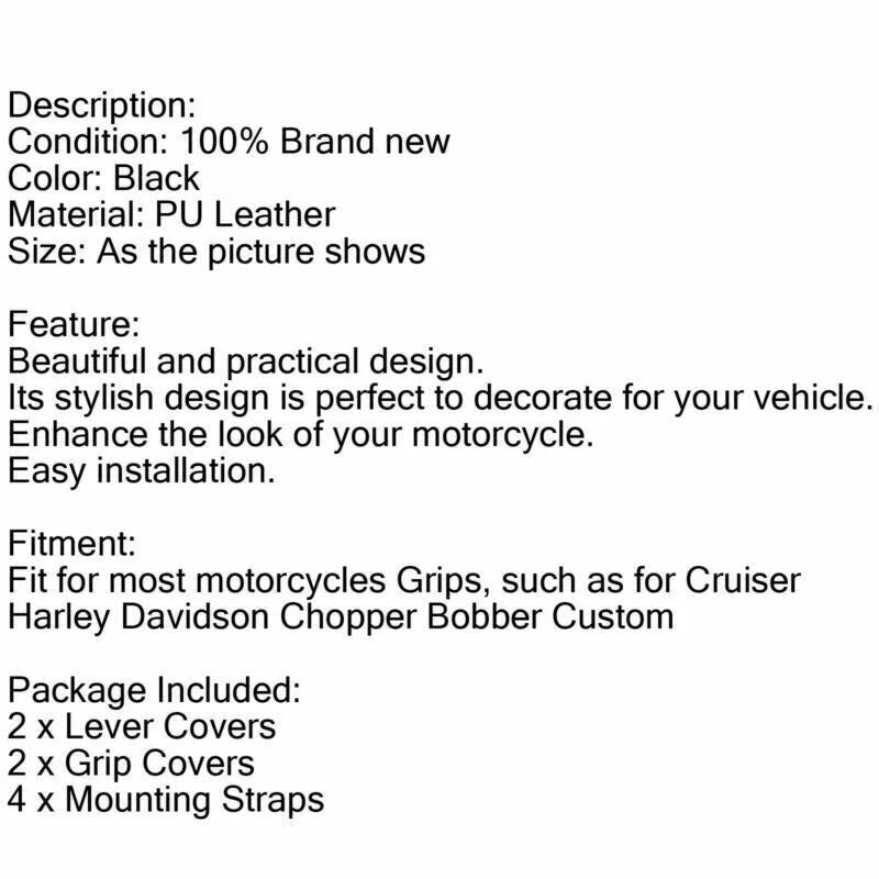 Leather Handlebar Grip Cover for Cruiser F2 (2015-2023)