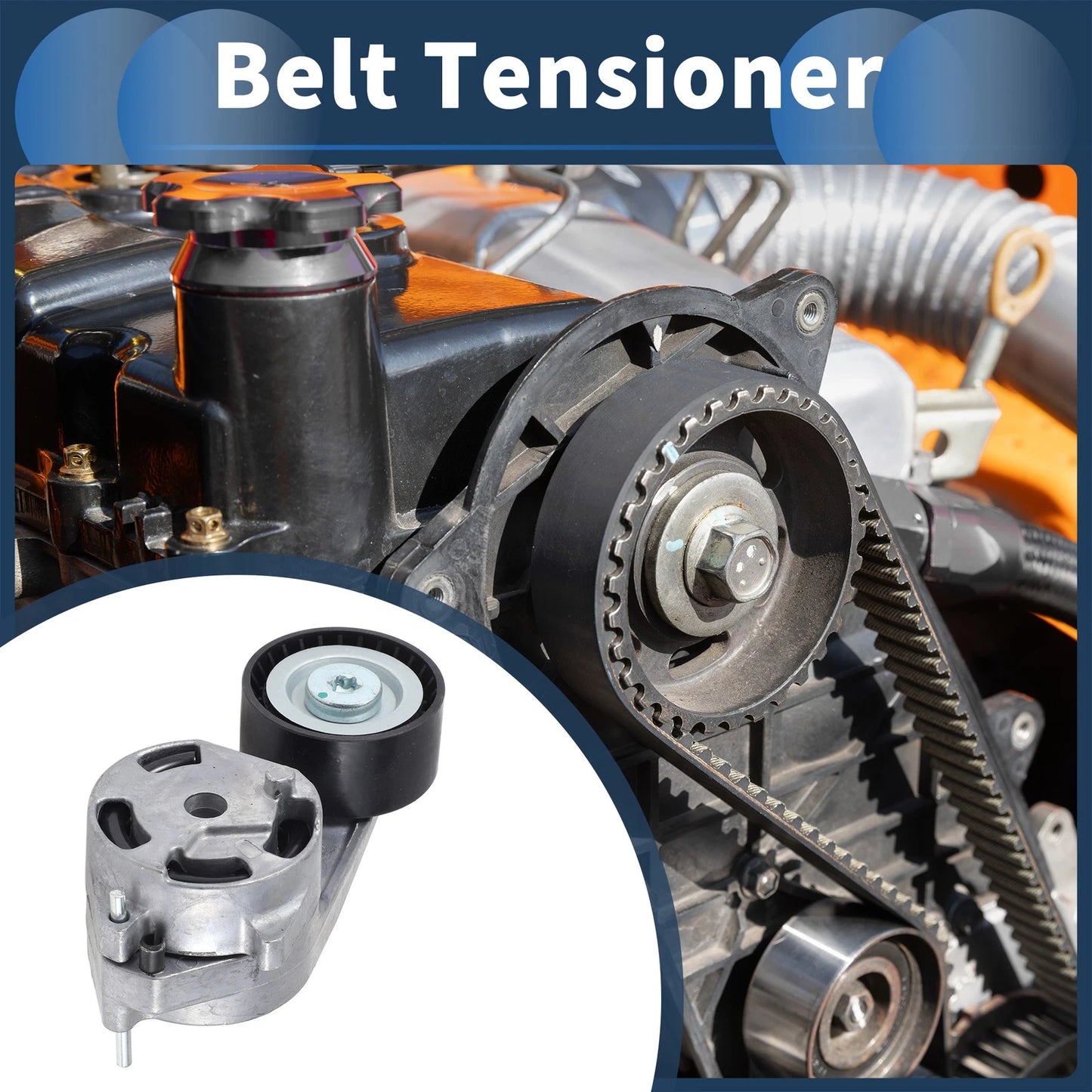 Belt Tensioner for BMW 3 Series (2012-2016) - Metal 1 Pcs