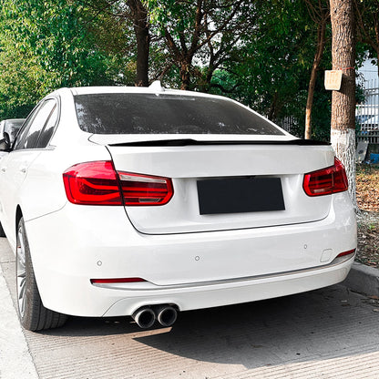 Gloss Black Rear Boot Spoiler Lip for BMW 3 Series F30 (2013-2019)