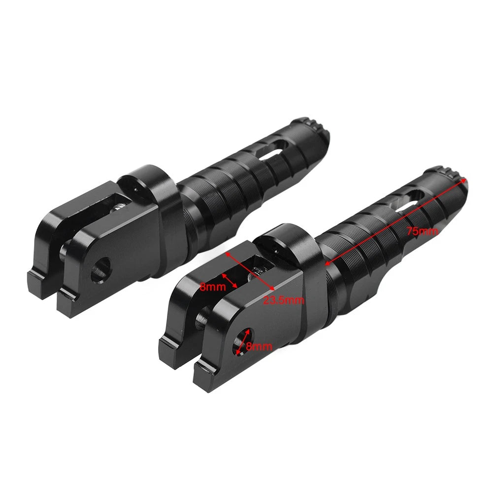 Footrests Foot Pegs for Benelli 502C 752S Brixton Crossfire 500 (2021-2023)
