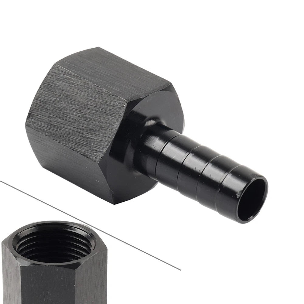 3/8" Hose Barb Fuel Line Push On Swivel Fitting Adapter for AN8 (N/A)