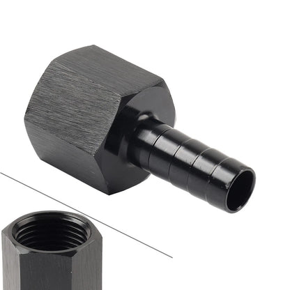 3/8" Hose Barb Fuel Line Push On Swivel Fitting Adapter for AN8 (N/A)