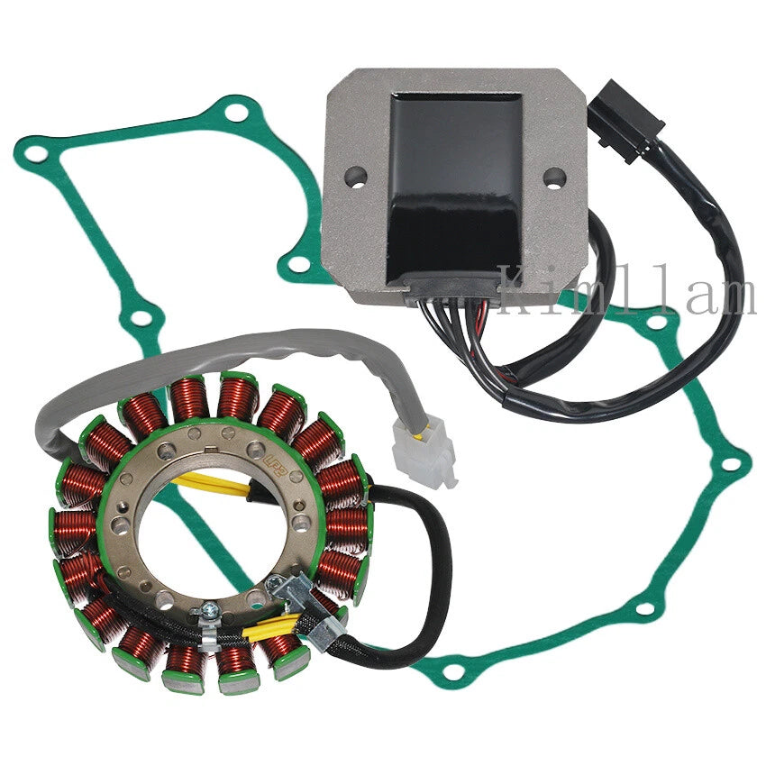 Stator Coil, Regulator Rectifier, Gasket for Honda NV400, VT600C, Shadow (1996-2000)