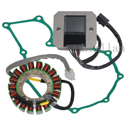 Stator Coil, Regulator Rectifier, Gasket for Honda NV400, VT600C, Shadow (1996-2000)