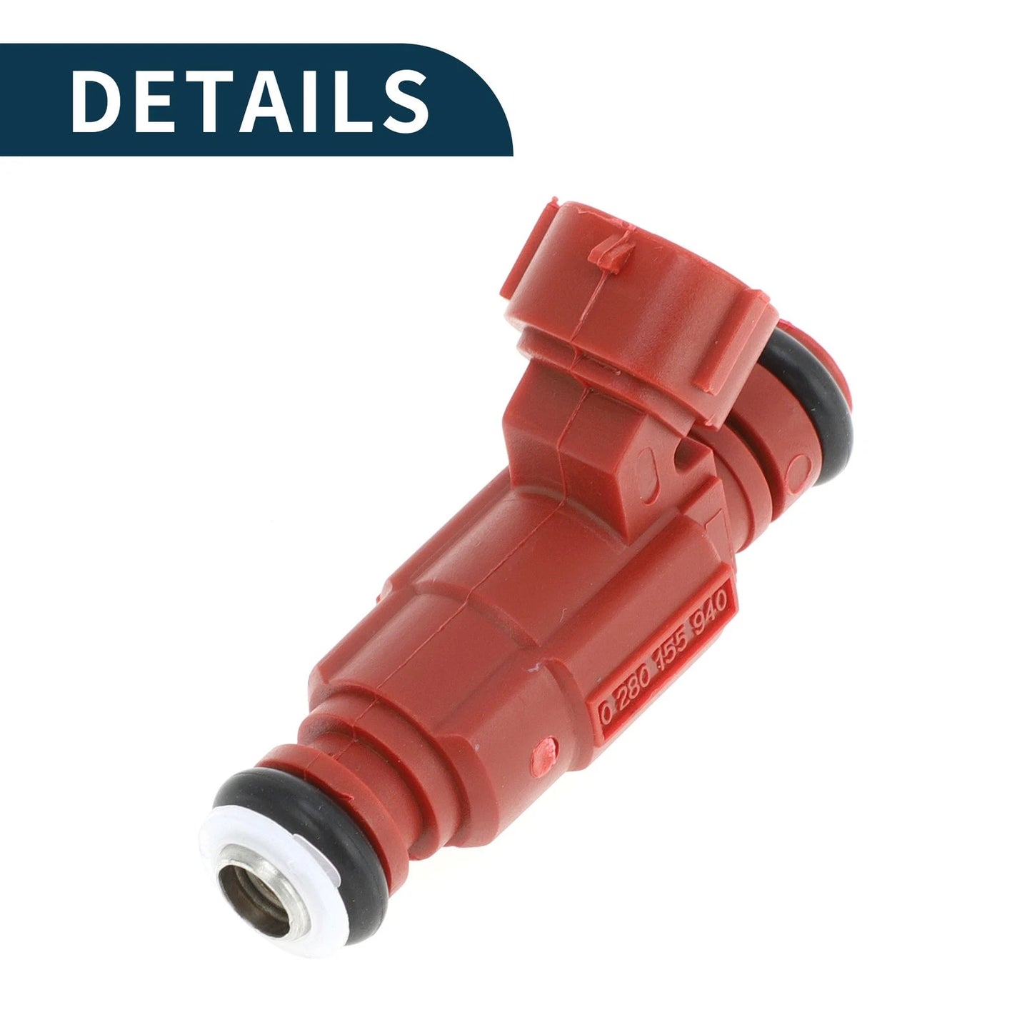 Fuel Injector for NISSAN Primera 1.6 1.8 16V (1996-2001) 1 Pc Red