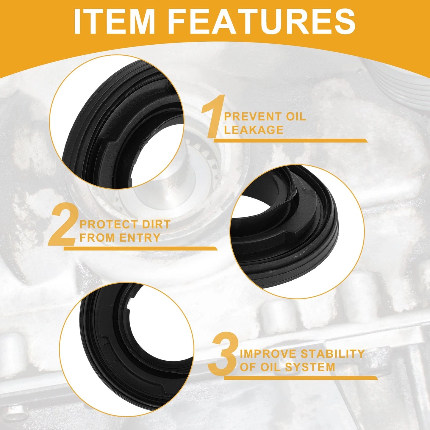 Front Crankshaft Oil Seal for Ford Transit 150 250 (2018-2019)