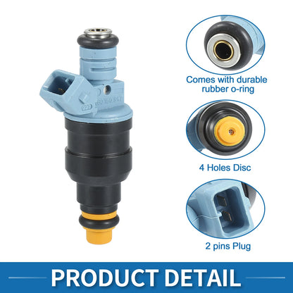 Fuel Injector 8 x No.0280150947 for Ford F-250 XL XLT (1991-1995) 7.5L