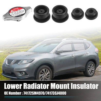 Radiator Mount Insulator Set for Honda Accord (2003-2007)