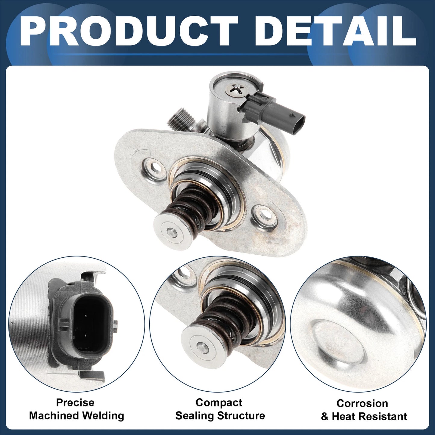 High Pressure Fuel Pump Assembly for BMW X1 X3 X4 Z4 (2011-2023)