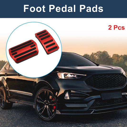 2 x Automatic Foot Accelerator Pedal Covers for Ford Edge (2015-2023)