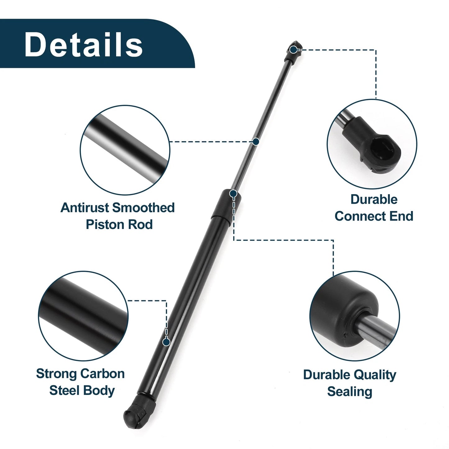 Hood Lift Supports for Ford Bronco (2021-2024)
