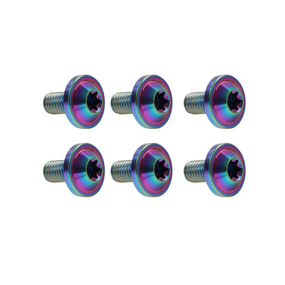 6 x M6x20mm Alloy Torx Head Screws for Motorcycle Bike