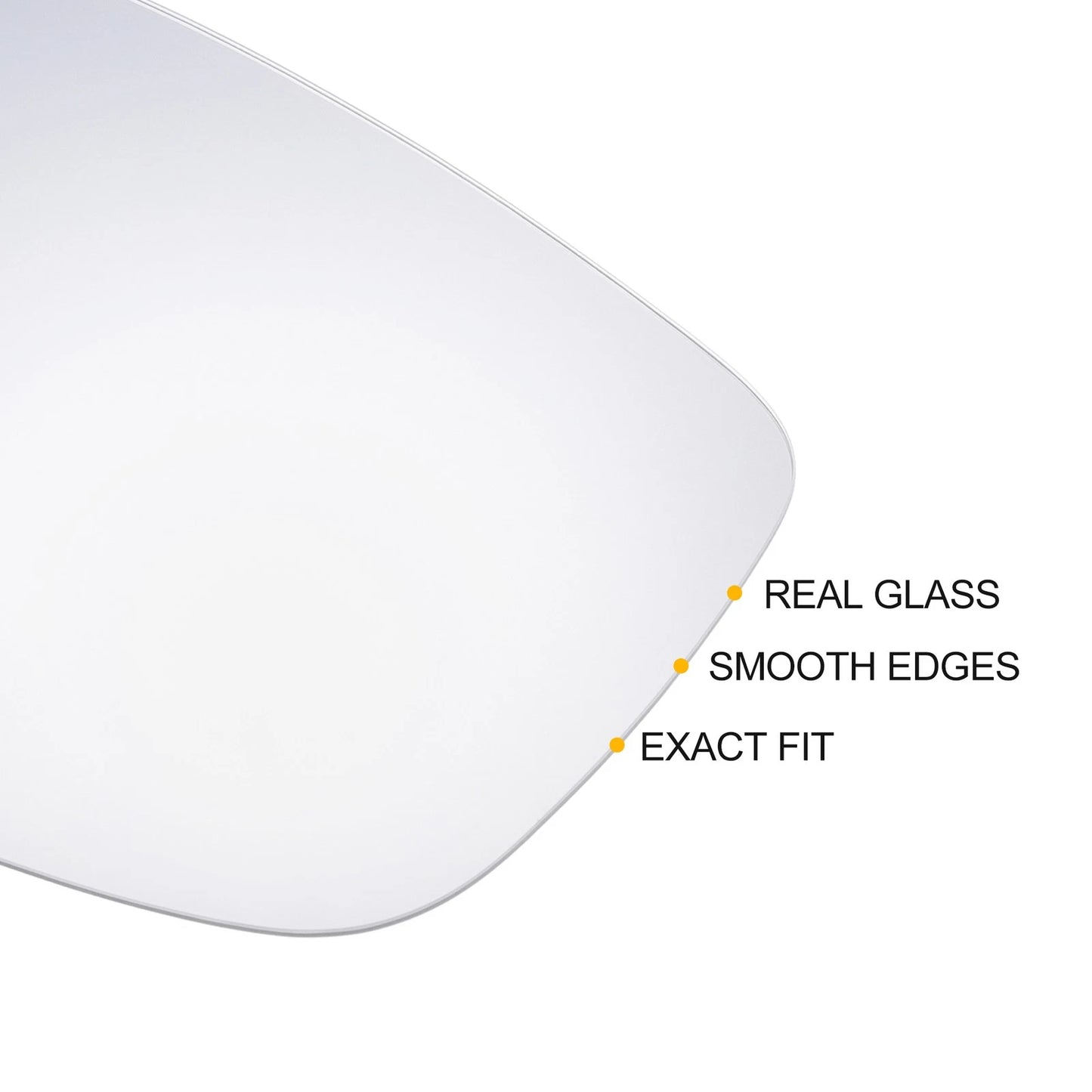 Heated Left Right Mirror Glass w/ Backing Plate for Mazda CX-3 (2016-2020)