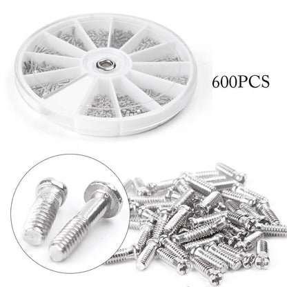600 x 12 Screw Nuts Electronics Assortment Kit for Various Applications