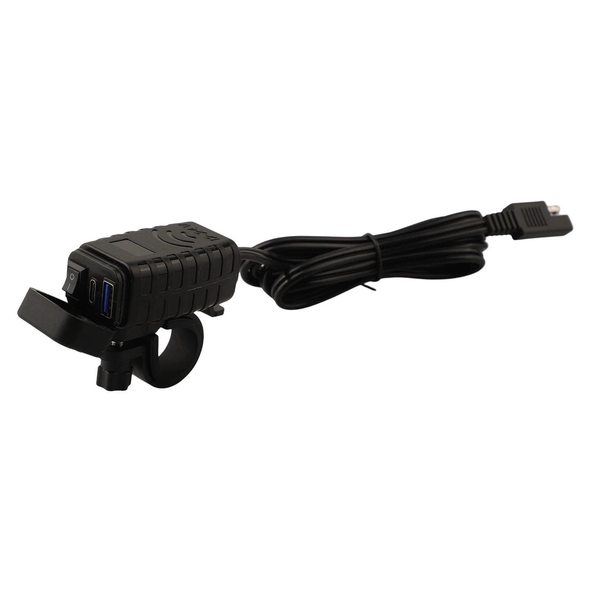 Dual USB Car Charger for Motorcycle with QC 3.0 and PD Compatibility