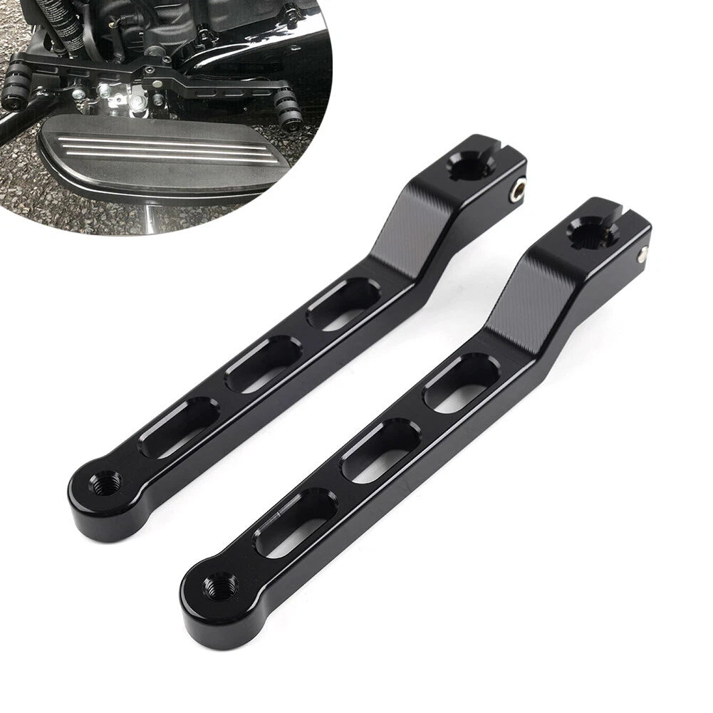Billet Heel Toe Shifter Lever Black for Harley Tour Electra Street Glide (2008-2023)
