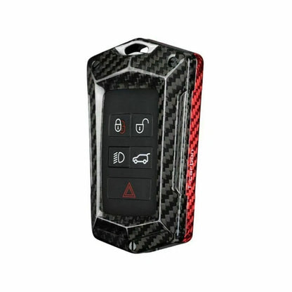 Carbon Fiber Smart Remote Key Cover for Range Rover Velar (2018-2020)